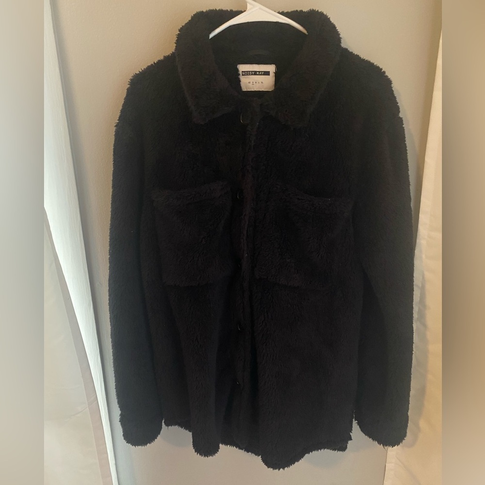 Black teddy jacket
